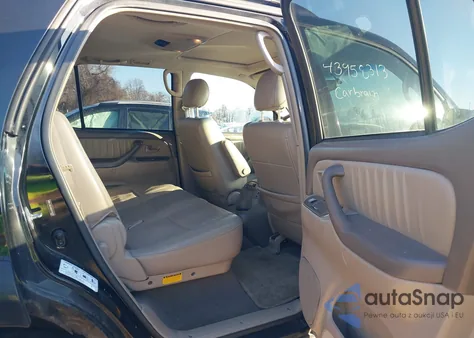 2005 Toyota Sequoia Limited V8 z USA, uszkodzony, nr VIN 5TDBT48A85S250580